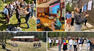 collage van foto's tweedaagse